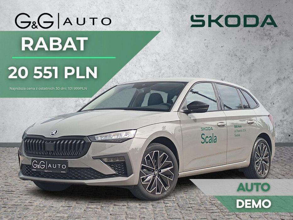 Skoda Scala Edition 130 1,0 TSI 85 kW 7-biegowa DSG