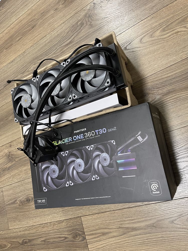 Chłodzenie wodne Phanteks Glacier One T30 Gen 2 PH-GO360T30_DAG02 AIO
