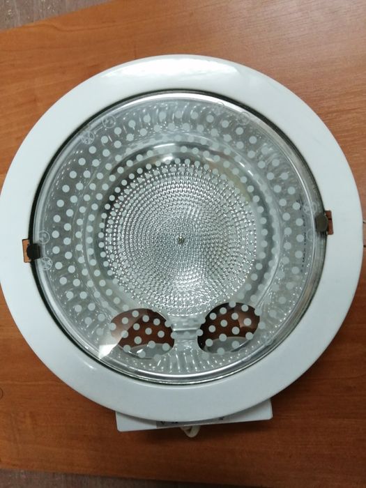 Lampy białe- 6sztuk, podtynkowe, sufitowe, 230V