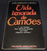 Livro Vida Ignorada de Camões José Hermano Saraiva