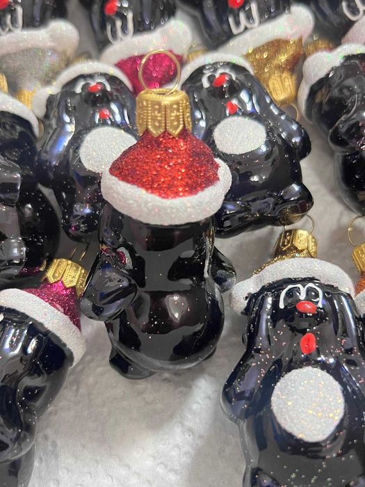 Bombki szklane kreciki