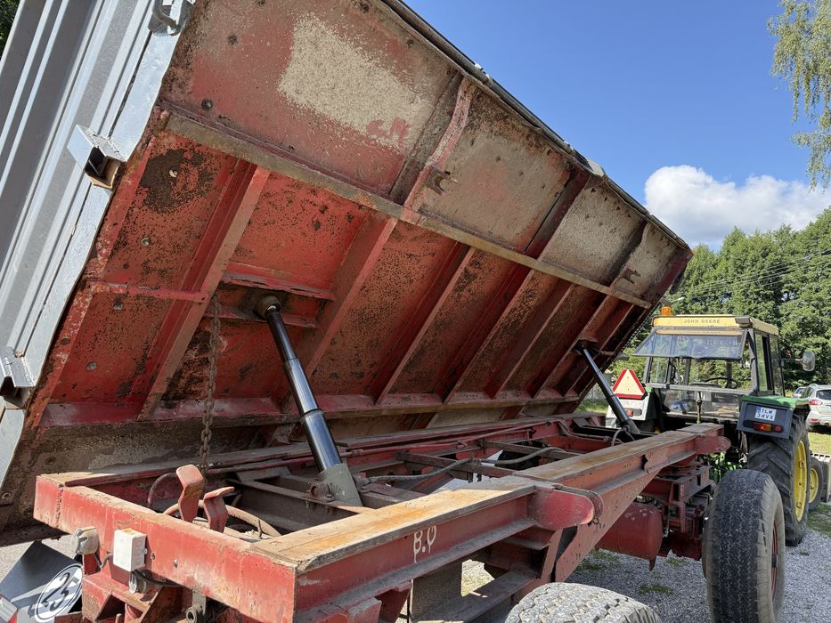 Przyczepa rolnicza wywrotka 16 ton Niemiecka masywna