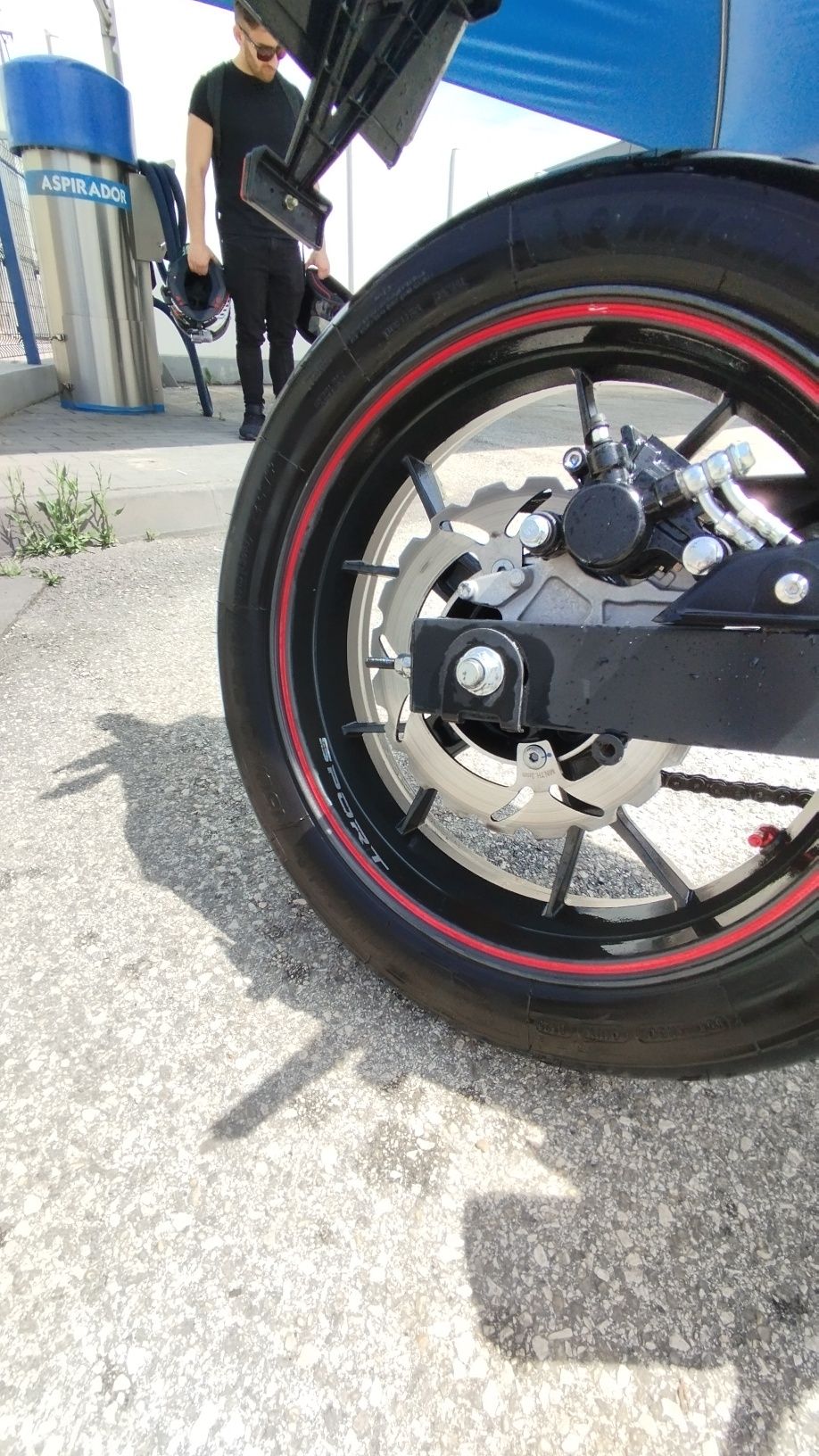 Mitt GP 125 red carbon