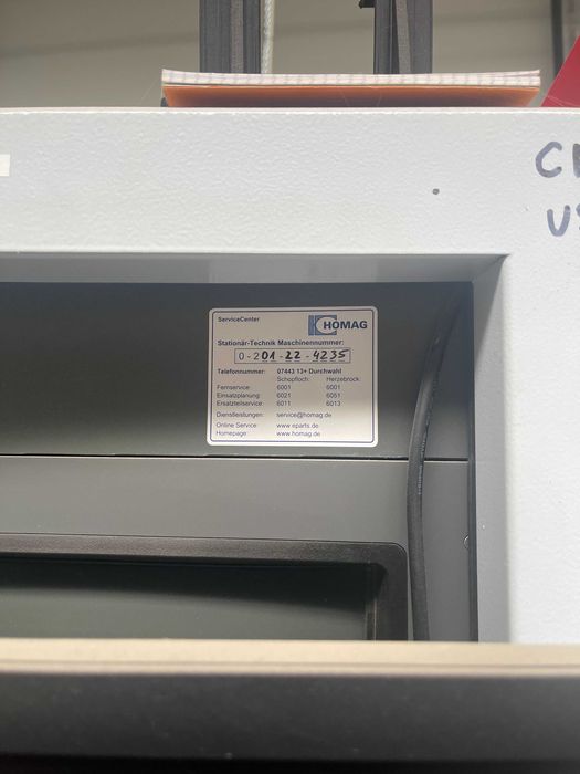 HOMAG CNC profiline BOF 130 pełne 5 osi