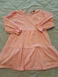 Vestido rosa 5/6 anos