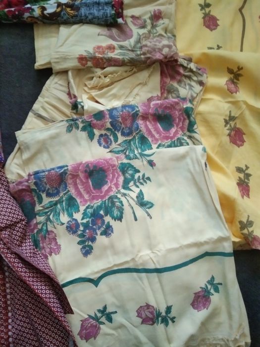 Продам разные остатки тканей