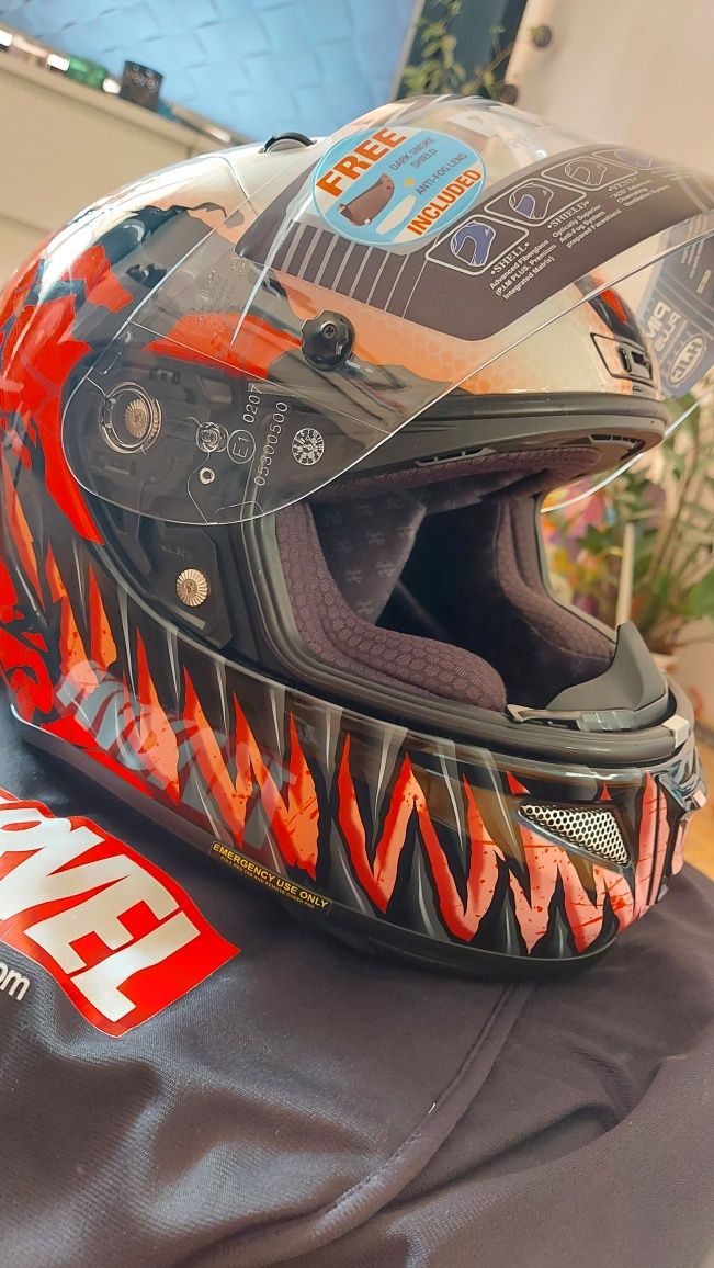 NOWY KASK HJC RPHA 11 Carnage Marvel - gwarancja!