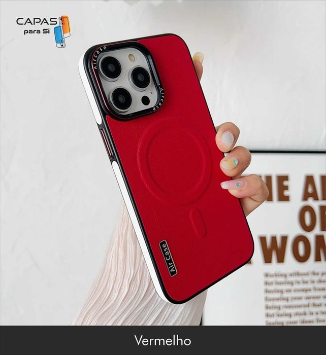 Capa air MagSafe iPhone 15/14/13/12/11Pro/ProMax -- PORTES INCLUIDOS