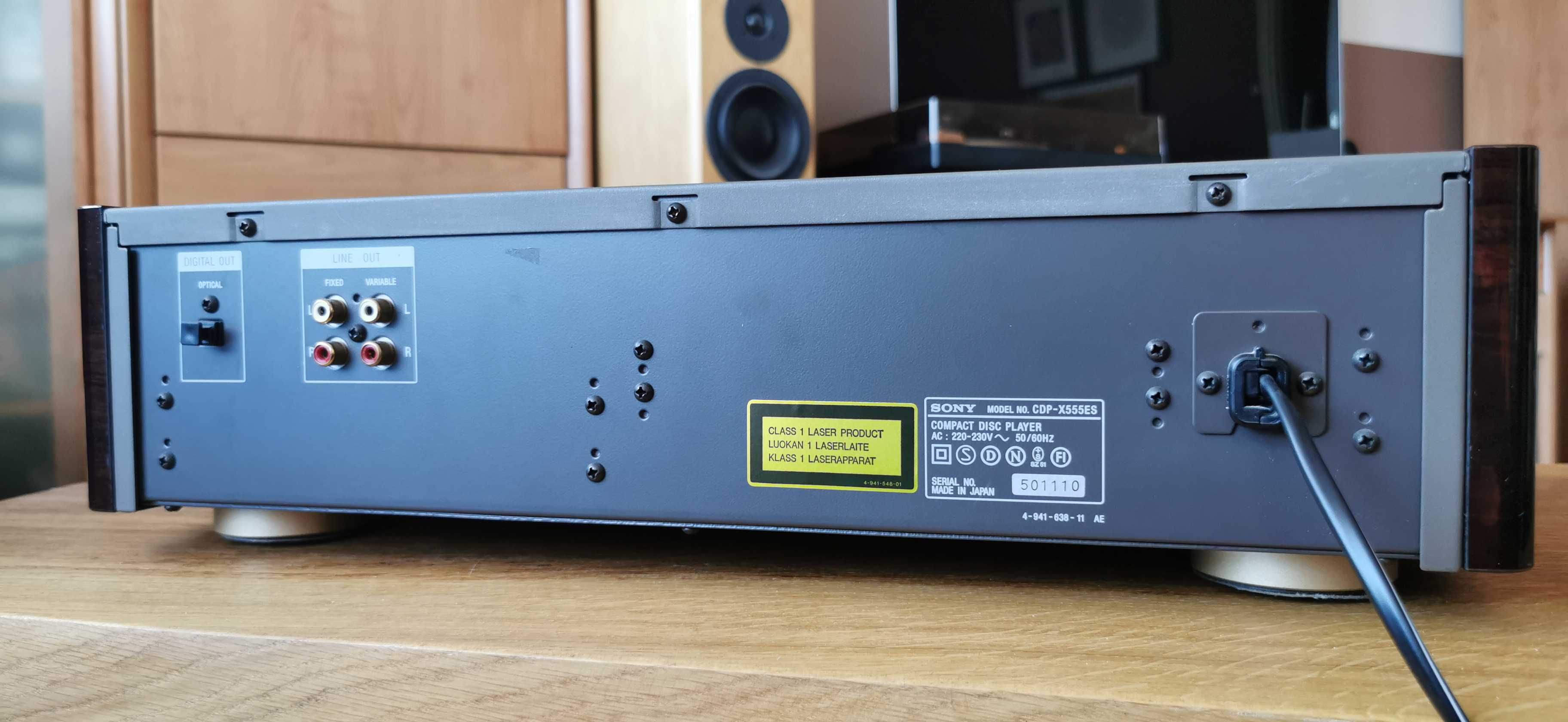 Odtwarzacz CD Sony CDP-X555ES