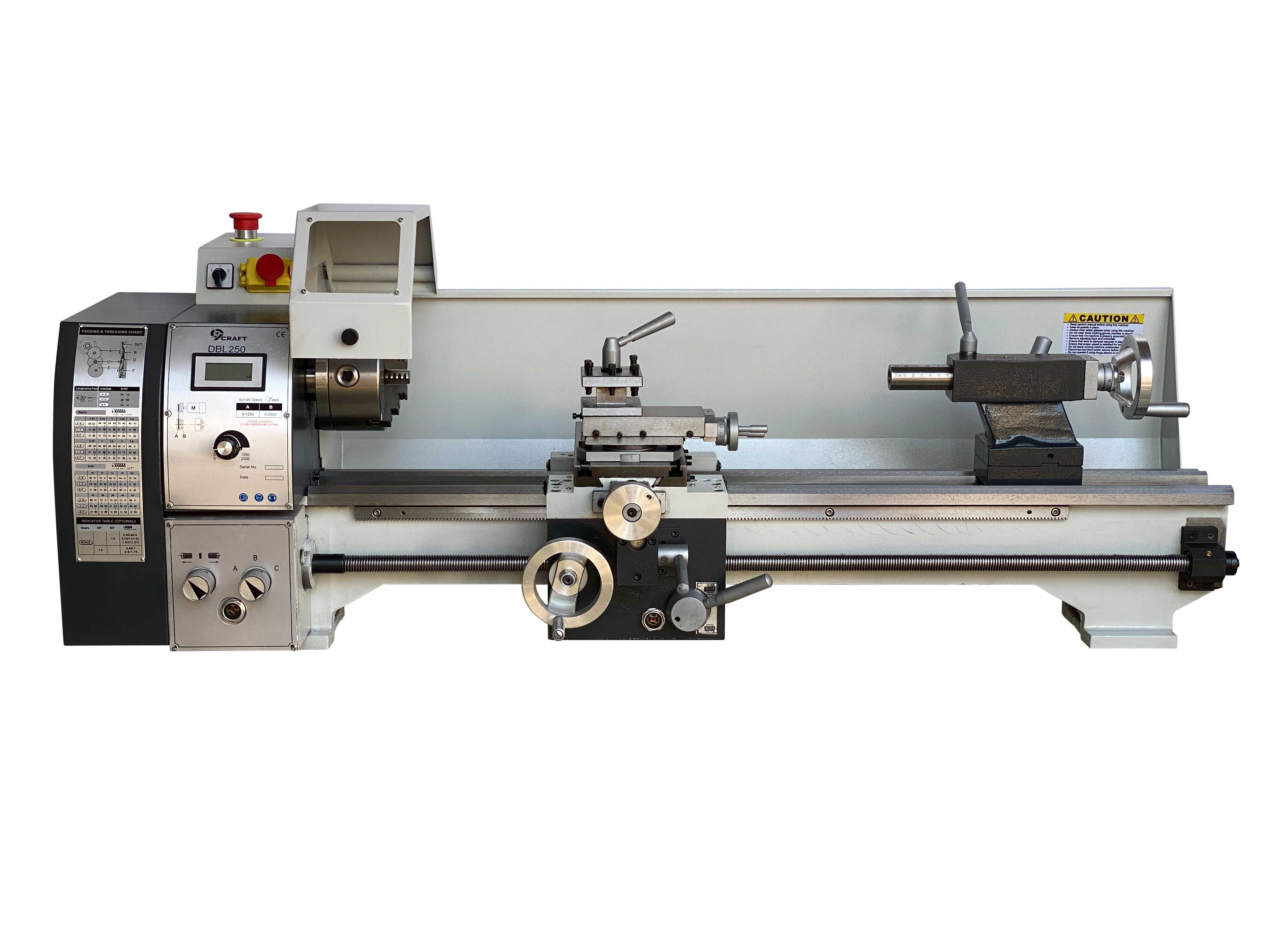 Токарний верстат 9craft DBL250 250х800 1100W 38 мм шпиндель