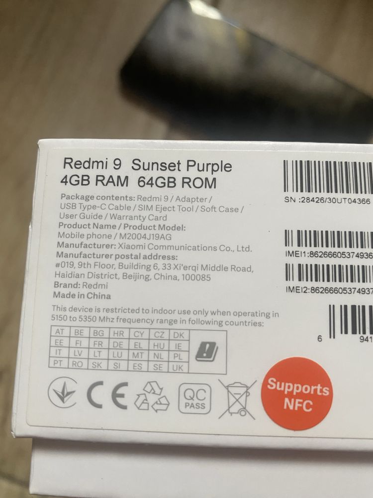 Telefon Redmi 9 64 GB Dual SIM