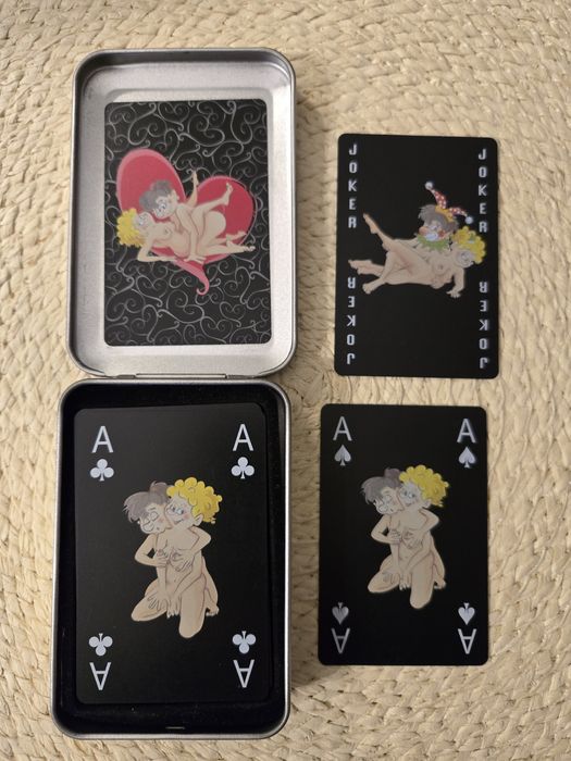 Talia kart, zabawna, w puszce