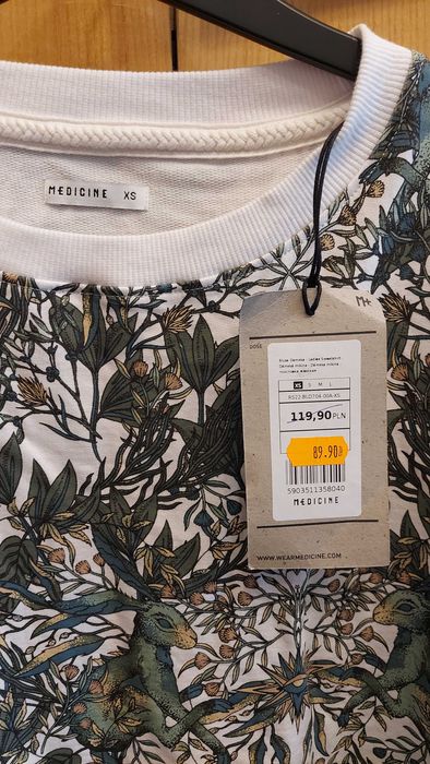 Bluza Medicine XS króliki NOWA z metką oversize