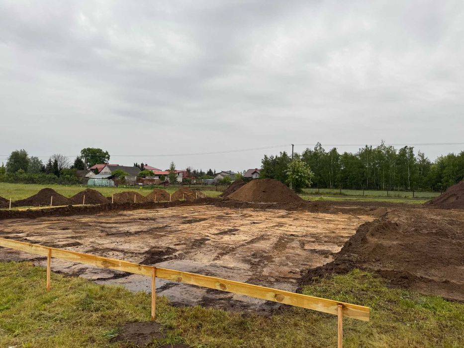 Usługi koparko-ładowarką, transport piasku, ziemi, gruzu