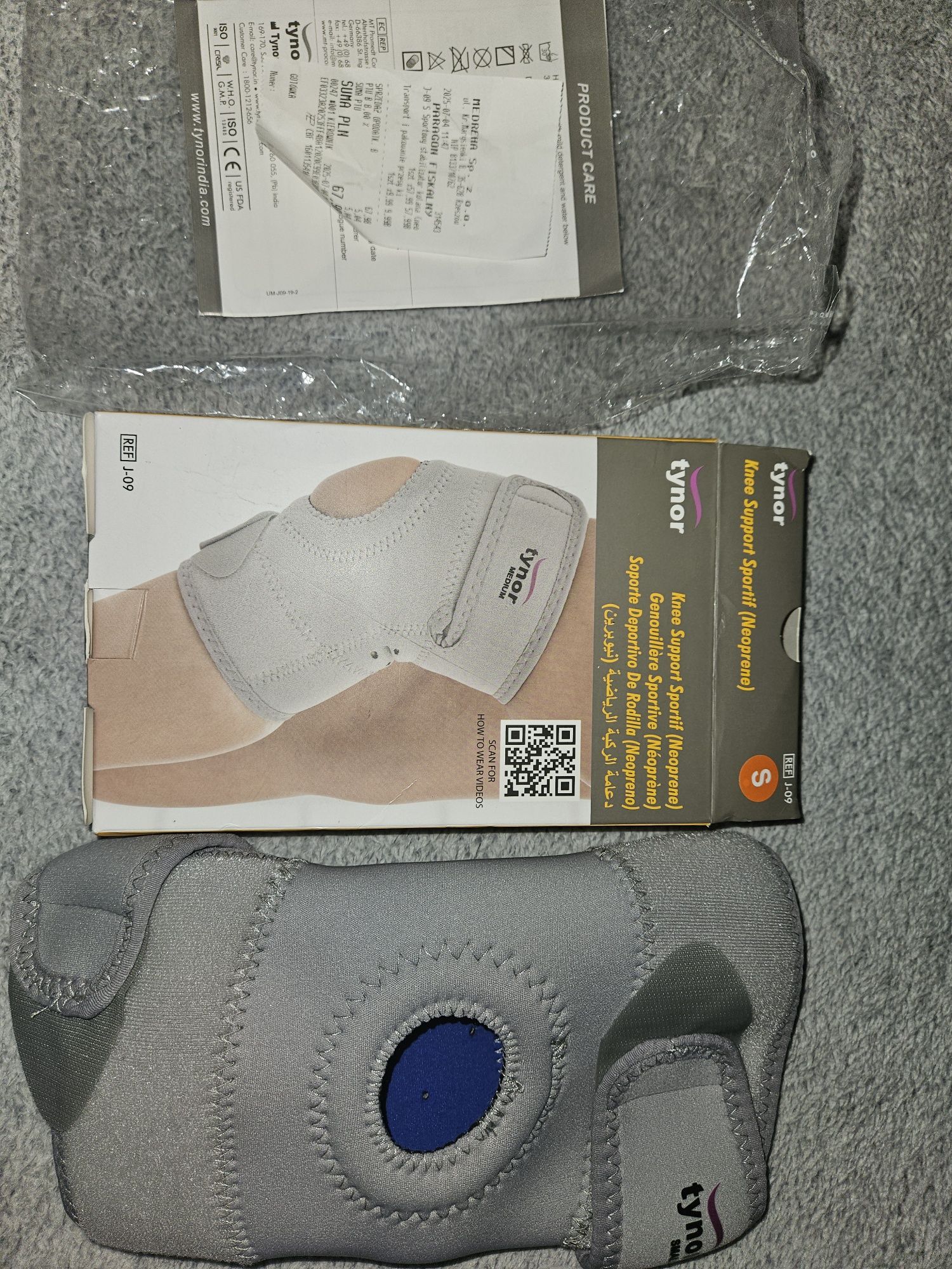 Opaska na kolano nowiutka r.36 GORĄCO POLECAM