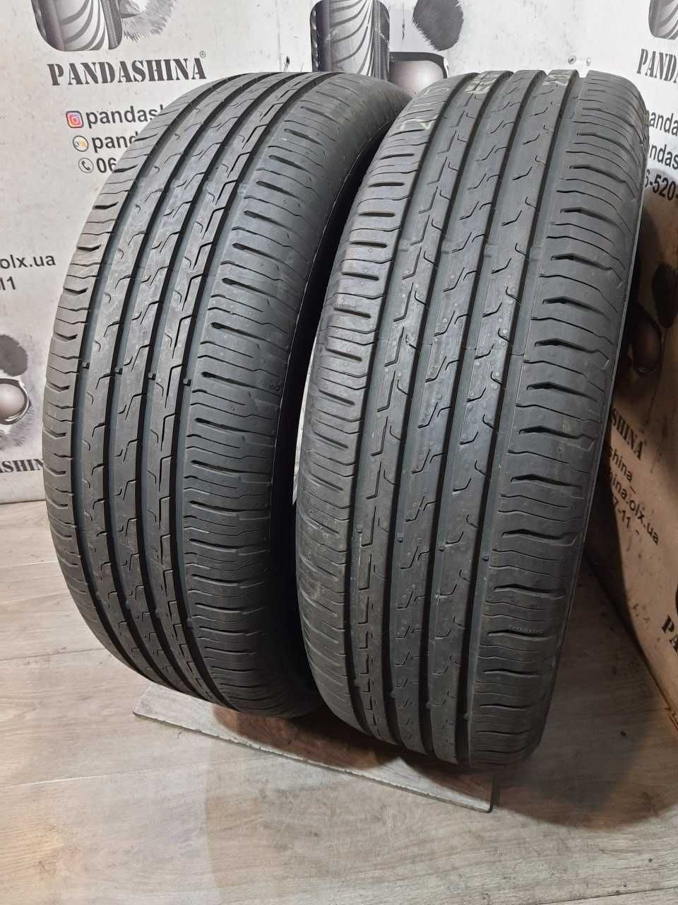 Шини сток 215/65 R17 CONTINENTAL EcoContact 6 б/в літо склад