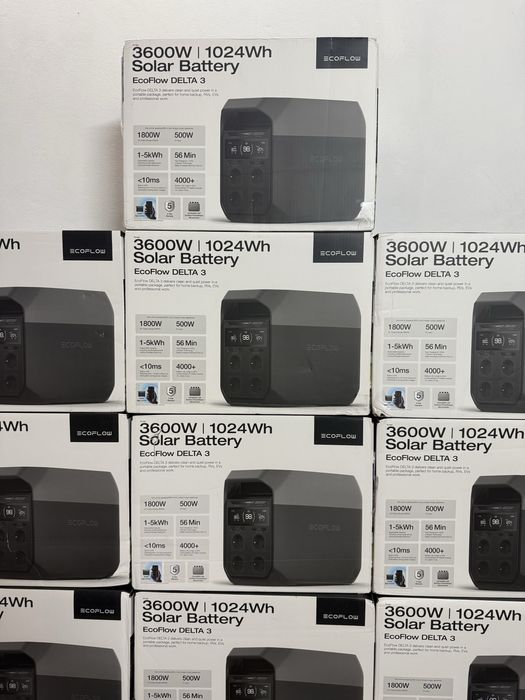 Зарядна станція EcoFlow DELTA 3 EU-Version (EFDELTA3-EU) Вт·год: 1024