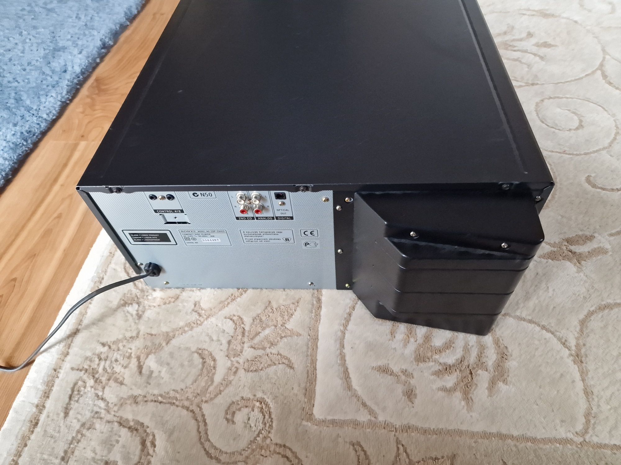 Zmianiarka Cd Sony CDP-CX455