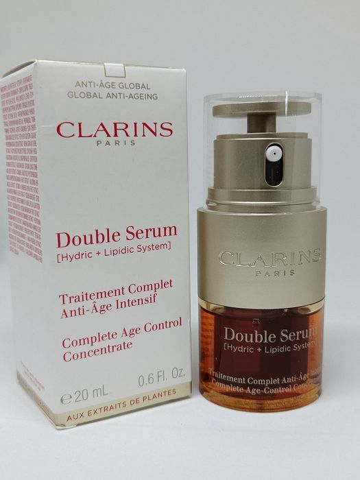 Clarins double serum oryginalne nowe zapakowane