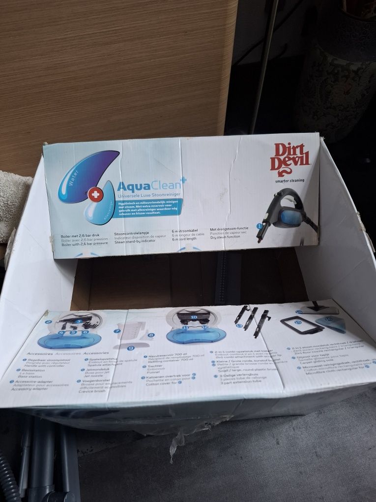 Mop parowy, myjka parowa Dirt Devil AQUA CLEAN (
MOP PAROWY MYJKA PARO