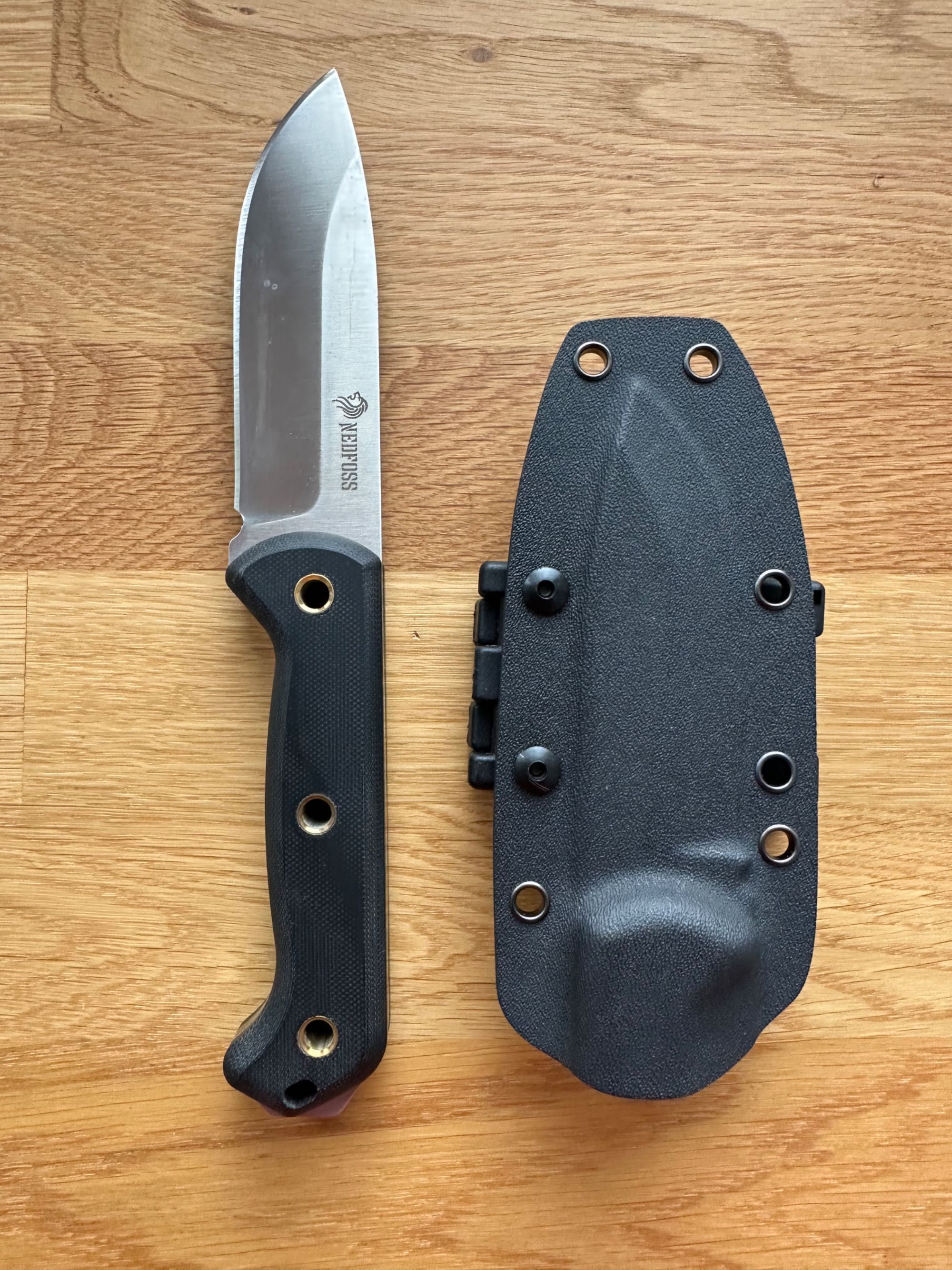 Nedfoss SEAL Outdoor Messer - nowy nóż kydex klips