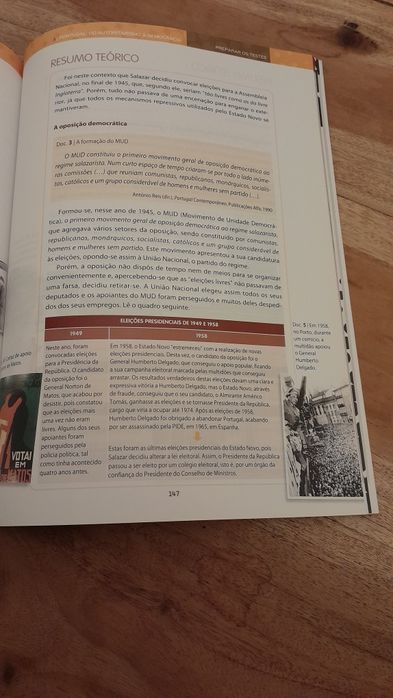 História 9 Preparar os Testes Ana Filipa Mesquita, Cláudia Vilas Boas
