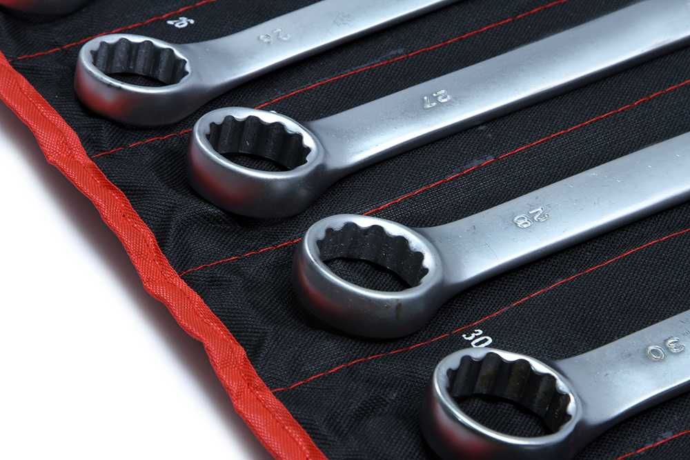Klucze płasko-oczkowe 6-32mm zestaw kluczy płasko-oczkowych 25 sztuk