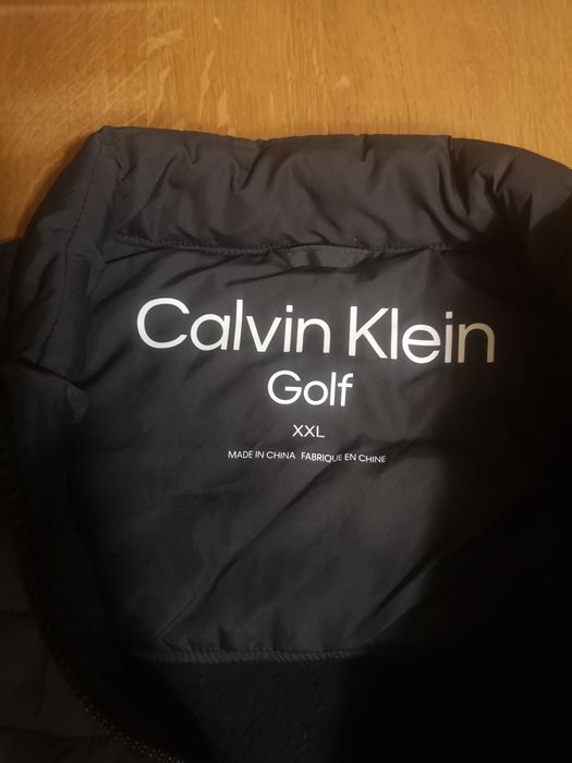 Мужская флисовая куртка Calvin Klein Hybrid оригинал размер 52