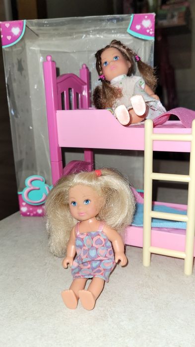 Лялічки Evi з двохярусним ліжечком