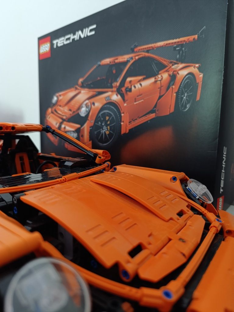 LEGO technik porche i dzwig