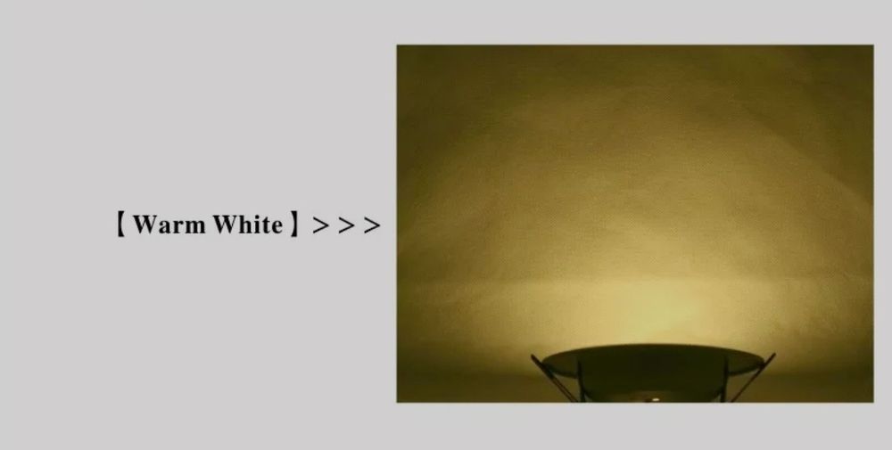 Luzes teto warm light 5w