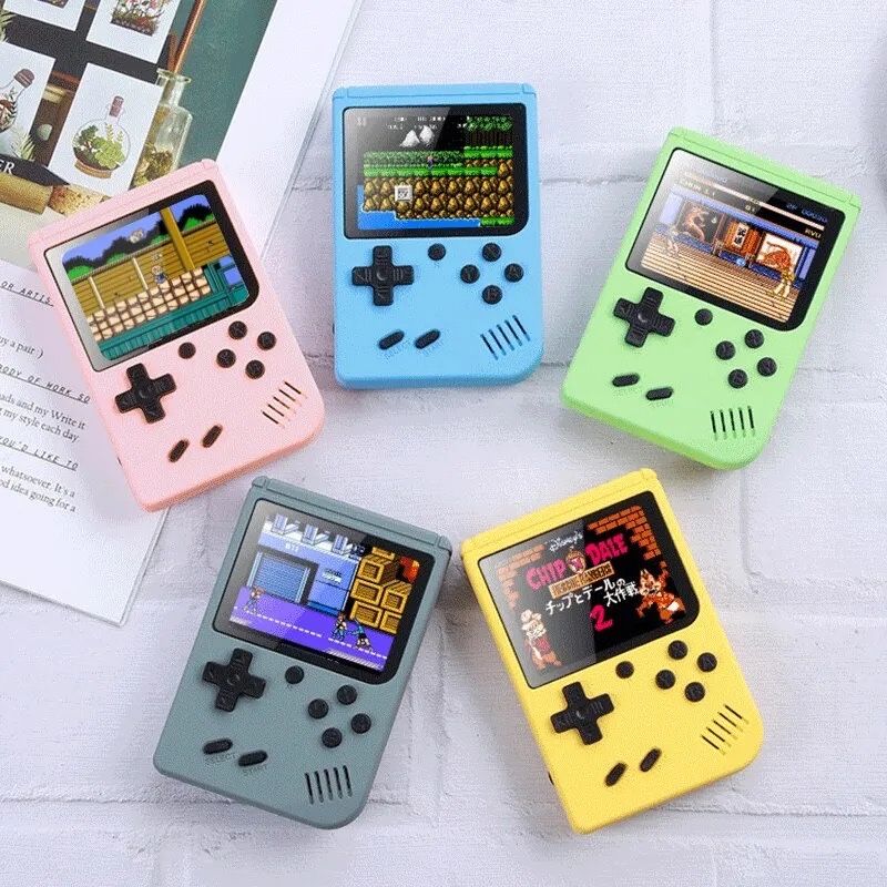 Consola tipo "GameBoy" 500 jogos vintage retro