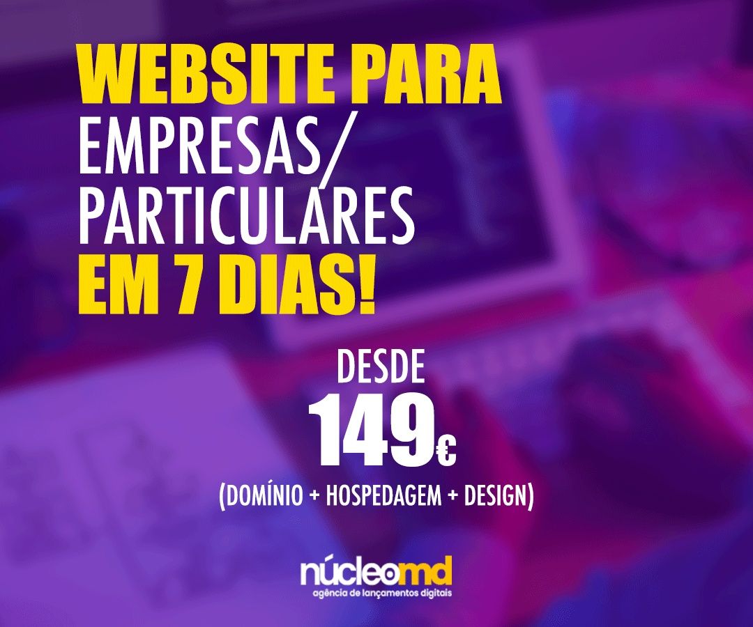 Desenvolvimento Web desde 149€