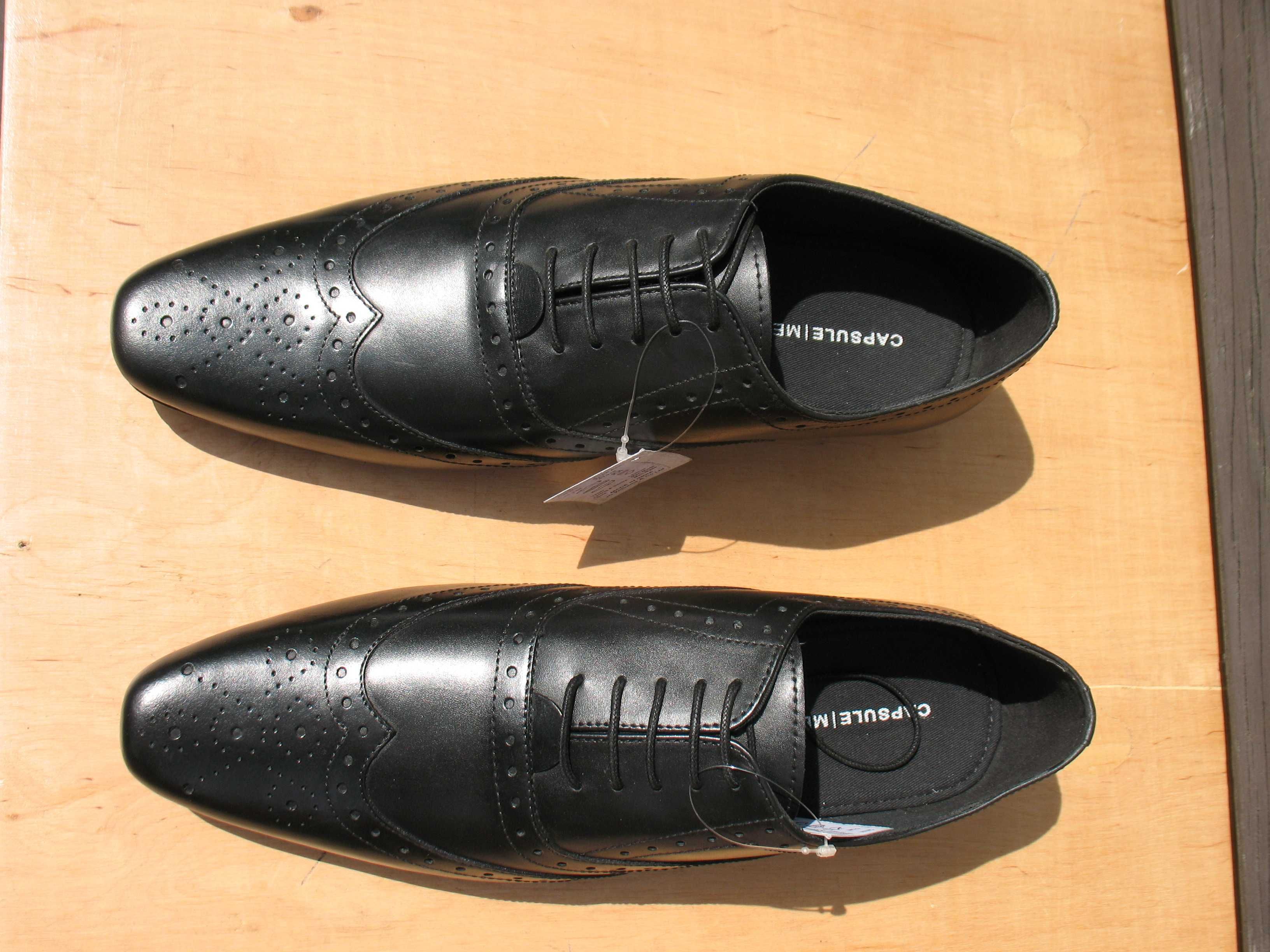 Buty skórzane męskie