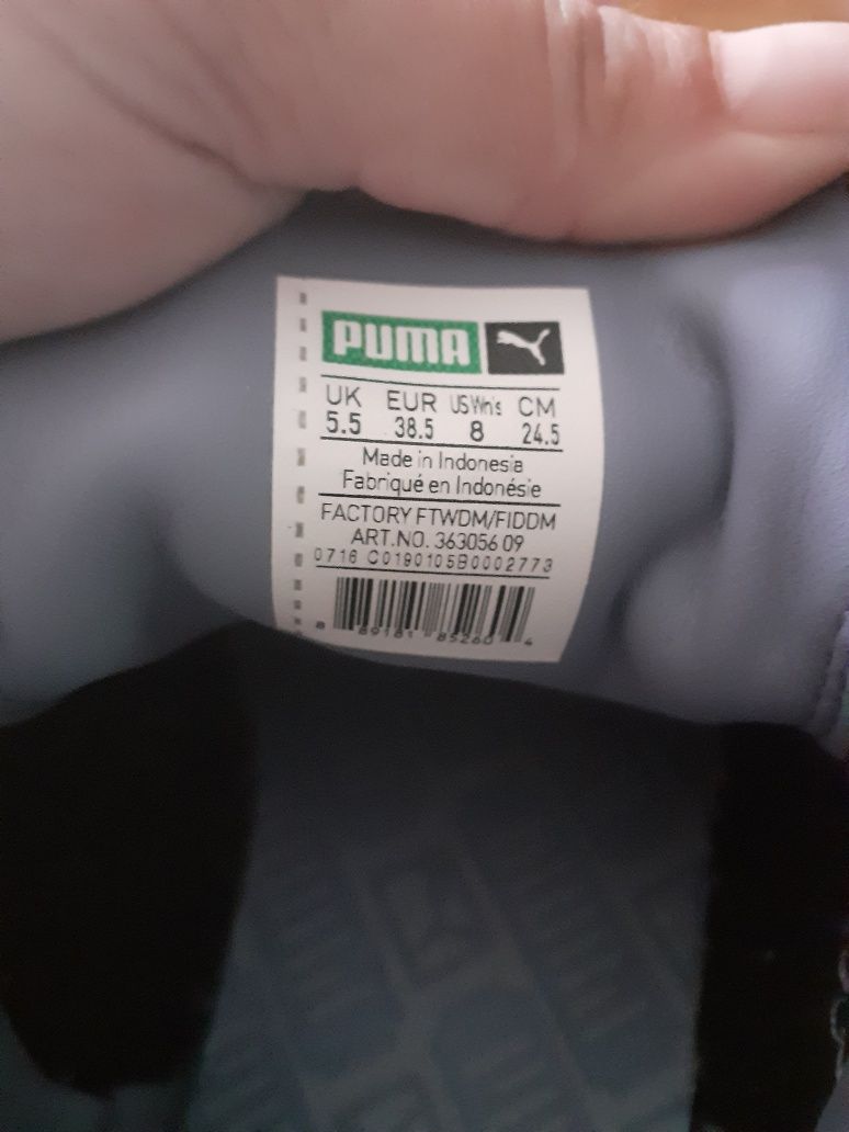 Оригинальные кросовки shoes puma classic р 38,5