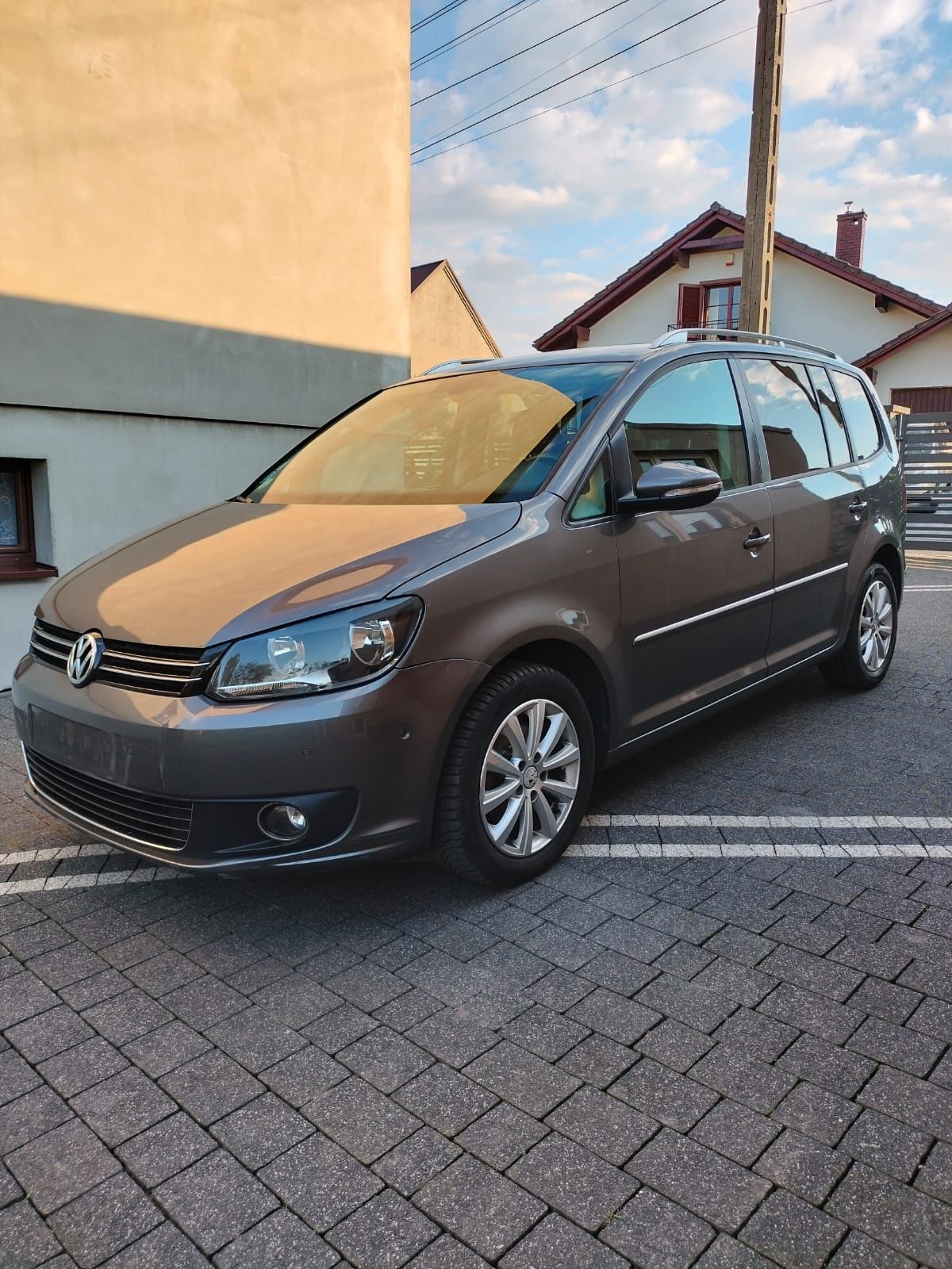 Vw touran 1.6 tdi bogata wersja