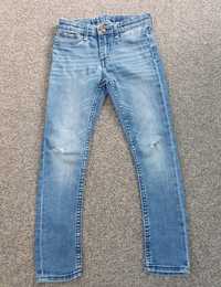 Spodnie jeansowe z dziurami / przetarciami H&M 110 skinny
