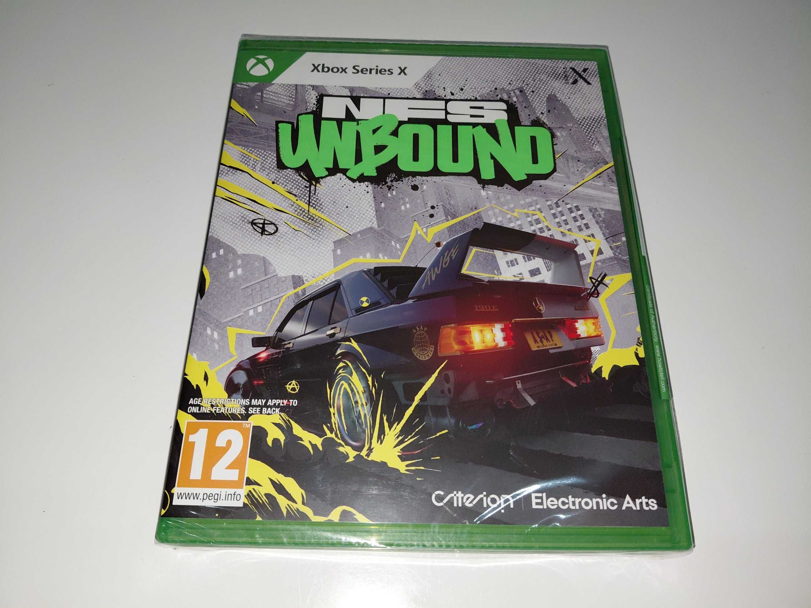 xbox series x NEED FOR SPEED UNBOUND PL mówią po polsku NOWA!