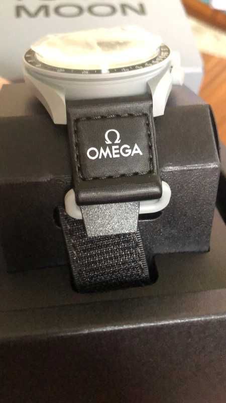 Omega x Swatch Czarny Kwadrat: Bioceramic Solarny Wodoodporny