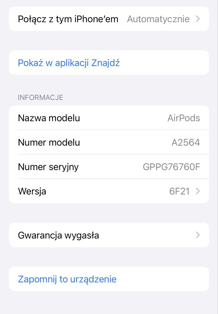 Airpods 3 A2564 z 2023r