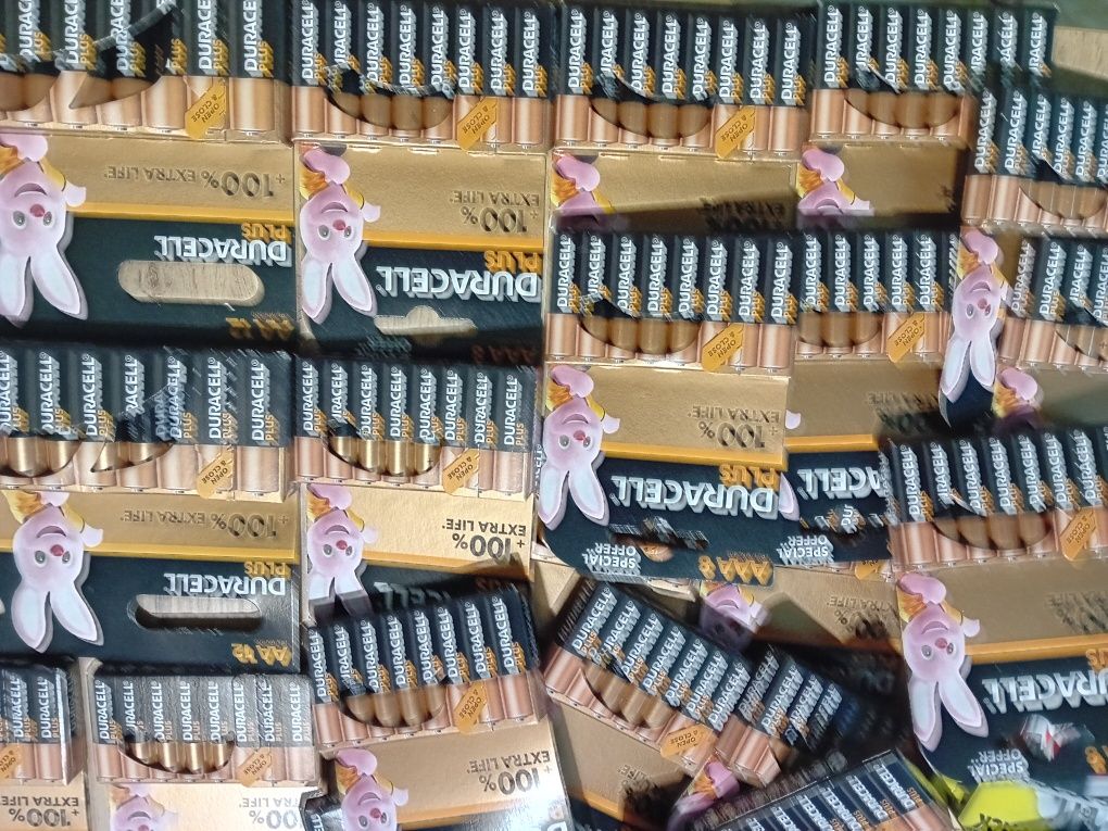 Baterie duracell aa,aaa. 60 sztuk-72 zlotych