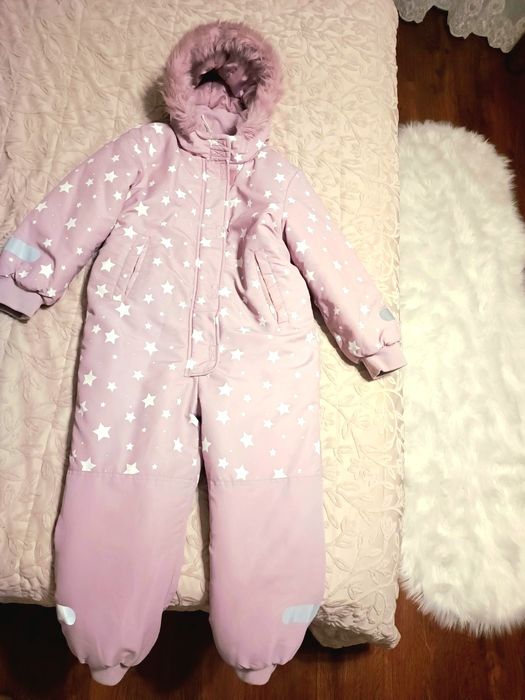 Зимовий комбінезон для дівчинки