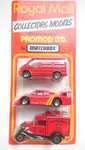 Набор  моделей авто Royal Mail от Matchbox. Сделан в 1987 г.