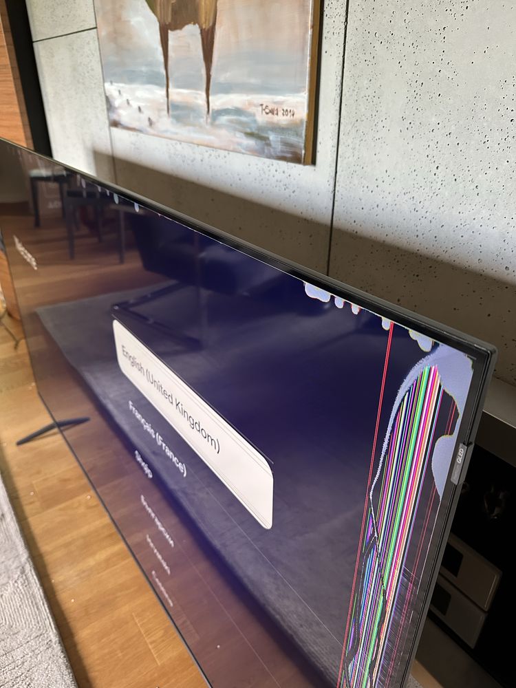 TCL 75C655 uszkodzony