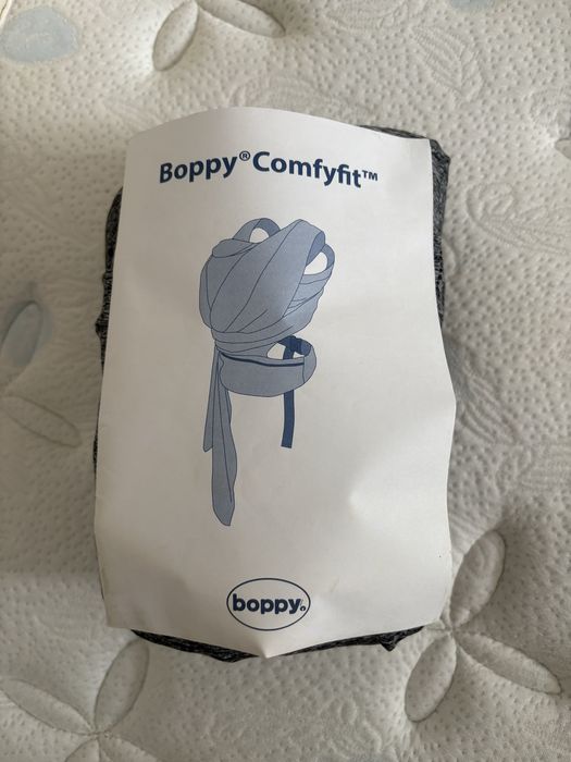 Sling Boppy Confyfit cinza mesclado