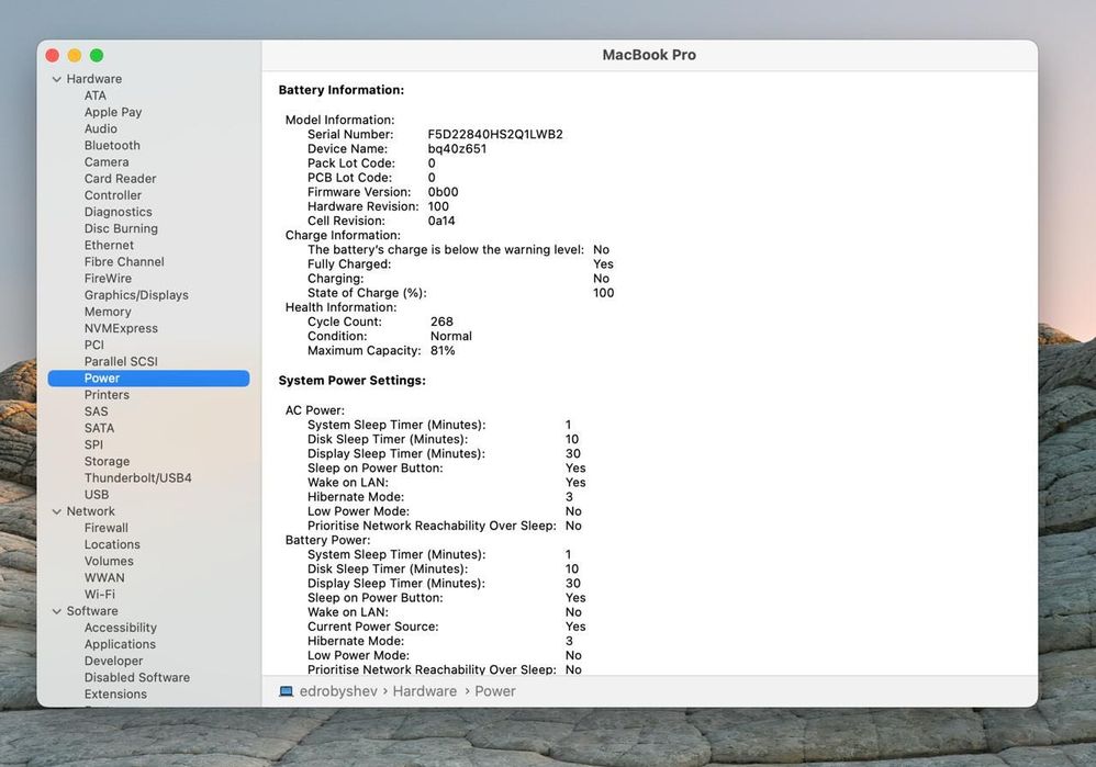 Apple Macbook Pro M1 16"