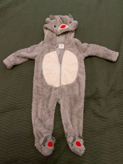 Śpioszki świąteczne Renifer rozm. 74 cm