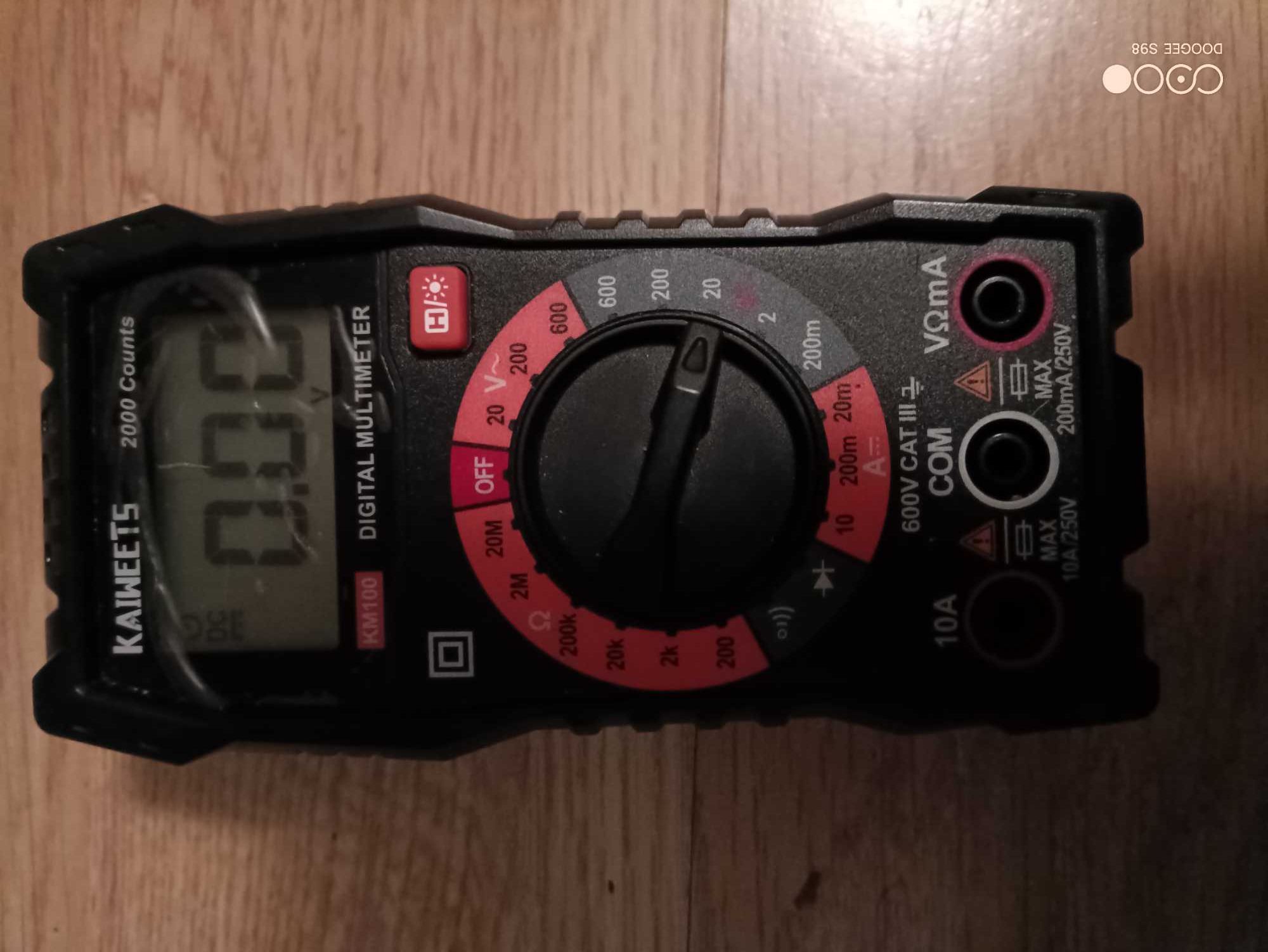 Miernik uniwersalny Kaiweets KM100 multimetr cyfrowy wielofunkcyjny