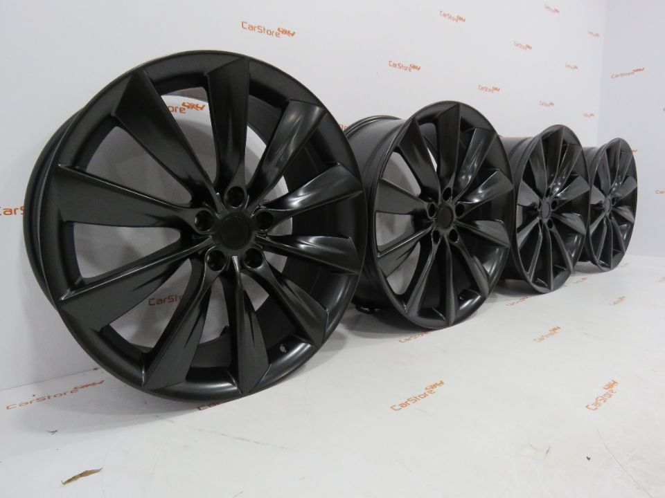 Jantes Look Tesla Model S 21 x 8.5 et 40 + 9 et 40 5x120