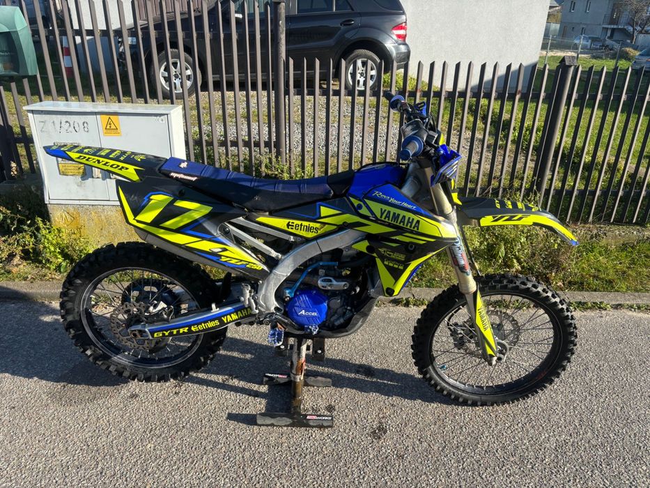 Yamaha yz250f 2017r zadbany!